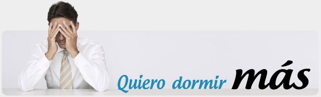 quiero dormir mas