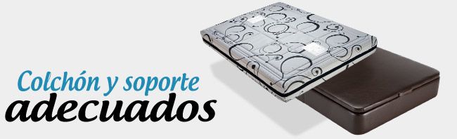 colchon y su soporte