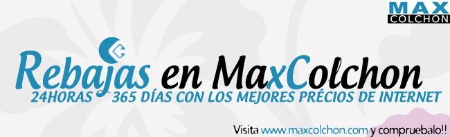 rebajas maxcolchon