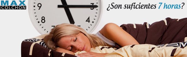 ¿Son suficientes 7 horas? ¿Son suficientes 7 horas?