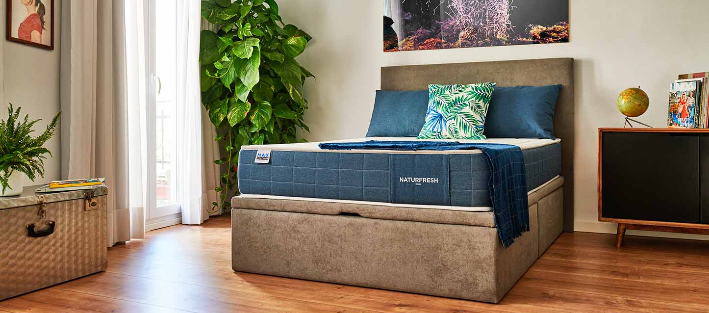 cama con colchón naturfresh